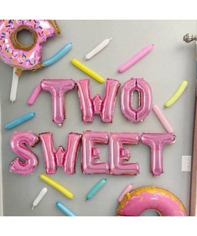 Two Sweet Banner Two Sweet Two Sweet Balloons 2nd Donut Birthday Decoration Two Sweet Secorations Donut Decorations Donut Gro...