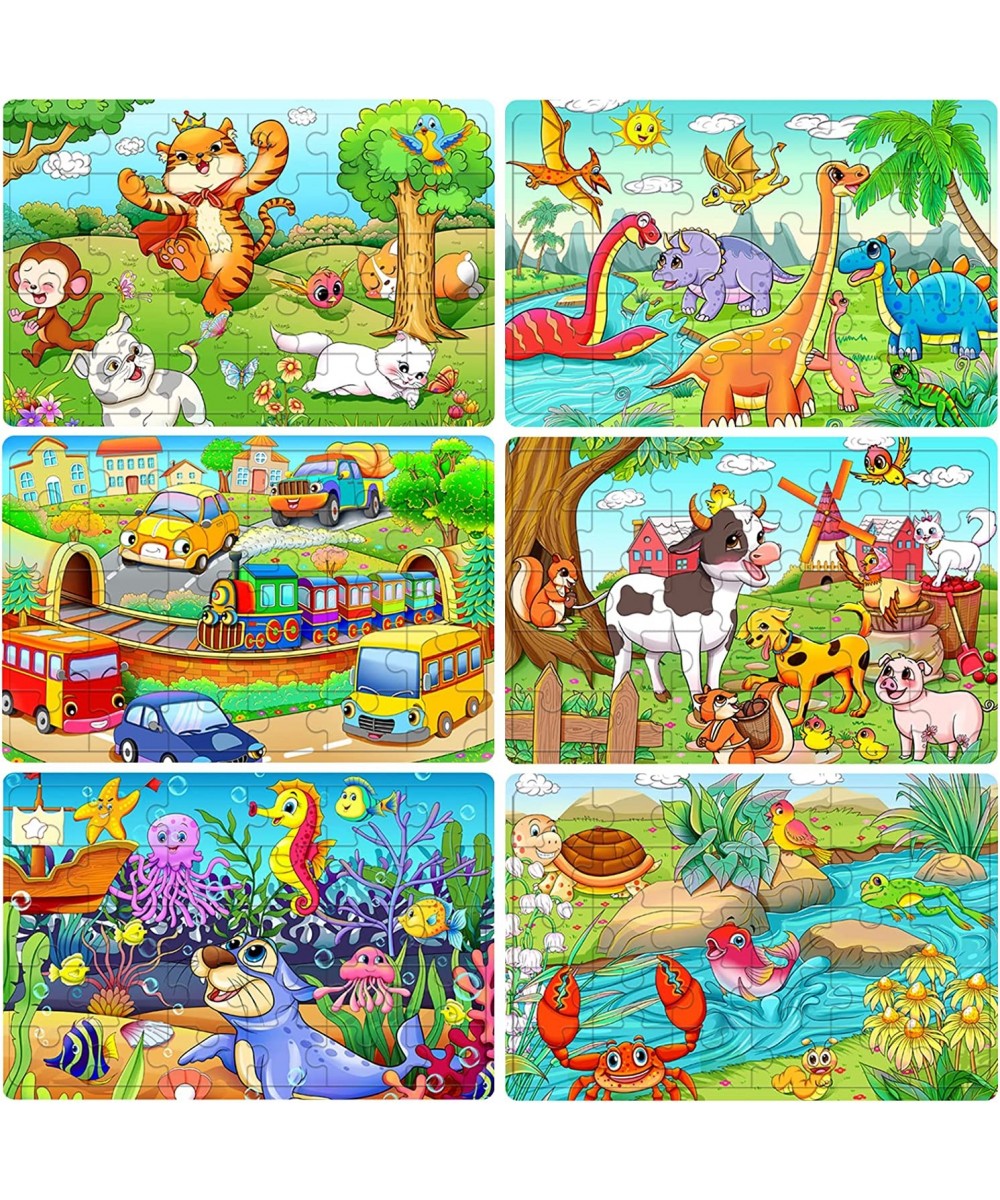 Puzzles for Kids Ages 3-5 Toddler Puzzles 30 Piece Wooden Jigsaw Puzzles for Preschool Children Educational Learning Kids Puz...