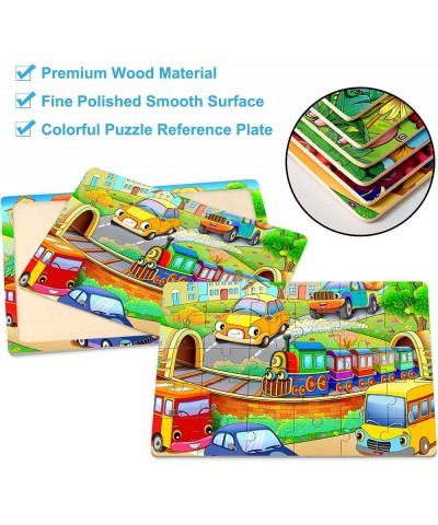 Puzzles for Kids Ages 3-5 Toddler Puzzles 30 Piece Wooden Jigsaw Puzzles for Preschool Children Educational Learning Kids Puz...