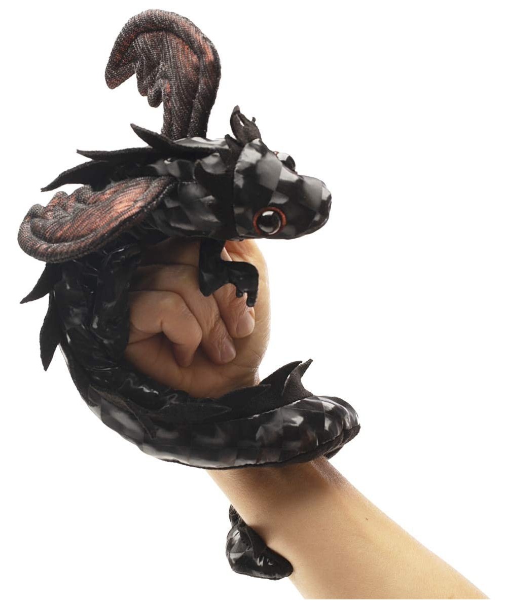 Dragon Wristlet Finger Puppet Black Red-brown 1 EA $37.94 Finger Puppets