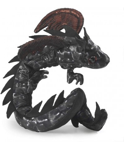 Dragon Wristlet Finger Puppet Black Red-brown 1 EA $37.94 Finger Puppets