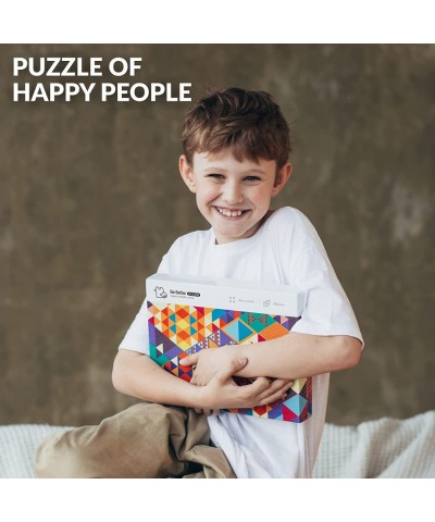 500 Piece Puzzles for Adults Triangles Jigsaw Puzzles 500 Pieces Hard Puzzles for Adults Difficult Puzzles 500 Piece Puzzles ...