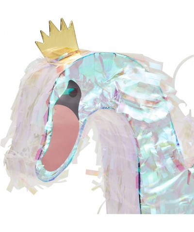 Iridescent Foil White Swan Pinata for Girls Princess Theme Birthday Party Decorations (Small 16.25 x 14 x 3 In) $42.64 Piñatas