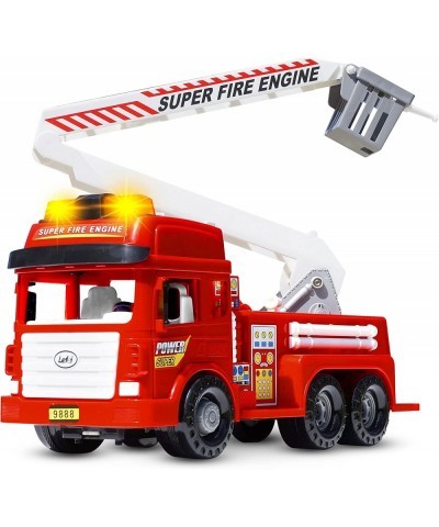 Fire Truck Toy for 3 Year Old Boys Girls Big Firetruck Toys for Kids 3-8 Fire Engine Gift for Ages 3 4 5 6 7 8 Rescue Car Ext...