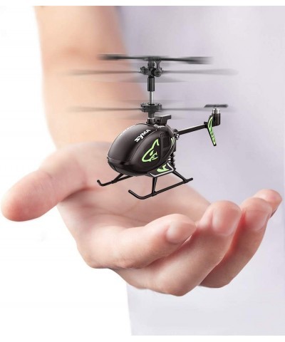 Mini Helicopter S100 Super Smaller RC Helicopter Indoor Aircraft with Altitude Hold One Key take Off/Landing LED Lights Recha...