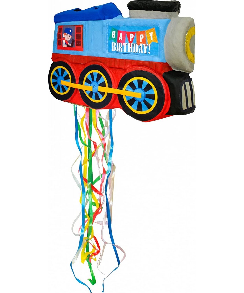 Train Pinata with Pull Strings Exciting Birthday Game for Kids & Awesome Train Party Decoration $59.91 Piñatas