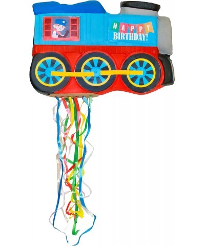 Train Pinata with Pull Strings Exciting Birthday Game for Kids & Awesome Train Party Decoration $59.91 Piñatas