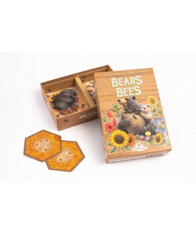 The Bears and The Bees | A Delightfully Strategic Tile Laying Game Ideal for Kids Teens & Adults | from The Creators of Cover...