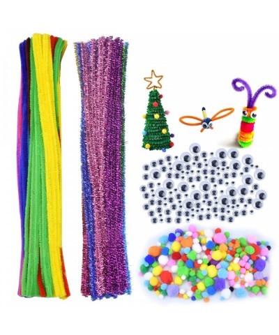 Pipe Cleaners Craft Chenille Stems 6MM x 12 INCH Twistable Stems for Children’s Crafts and Arts Bendable Sculpting Sticks (Pi...