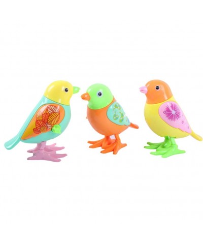 3pcs Wind Up Toy Plastic Clockwork Bird Toy Wind Up Animal Party Favors Toy Gift for Boys Girls Kids Toddlers (Random Color) ...