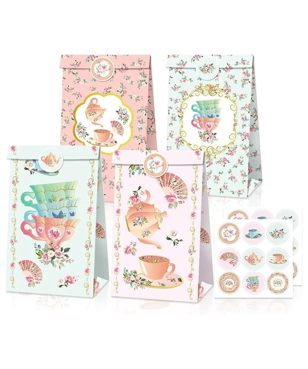 12 PCS Tea Party Favor Bags Lets Tea Party Supplies Lets Tea Party Favor Bags Tea Party Time Party Supplies Tea Party Supplie...