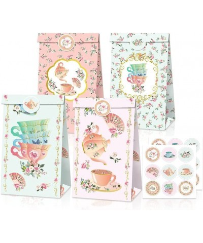 12 PCS Tea Party Favor Bags Lets Tea Party Supplies Lets Tea Party Favor Bags Tea Party Time Party Supplies Tea Party Supplie...