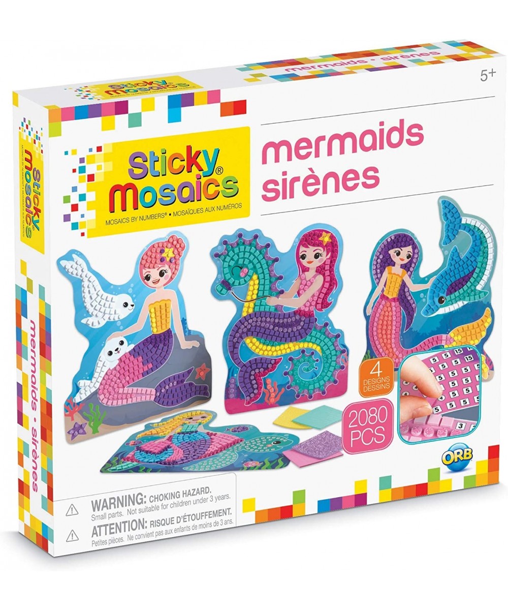 Sticky Mosaics Mermaids Blue/Yellow/Orange/Purple 12" x 2" x 10.75 $22.73 Craft Kits