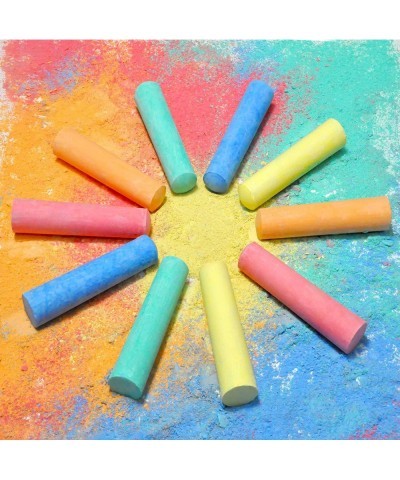 60 PCS Jumbo Washable Bulk Chalk Non-Toxic Sidewalk Chalks Set for Art Play Painting on Chalkboard and Outdoor Playground $28...