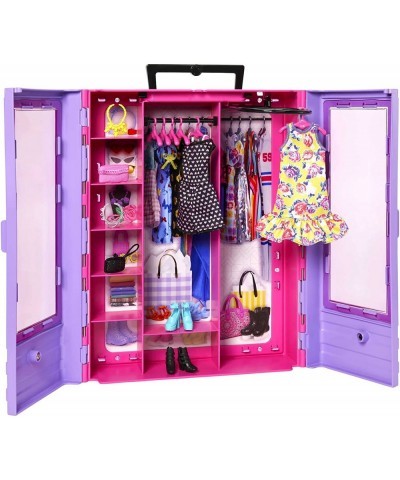 Fashionistas Ultimate Closet Portable Fashion Toy with Doll Clothing Accessories and Hangers Gift for 3 Years Old and Up $60....