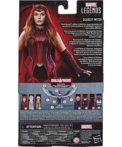 Hasbro Marvel Legends Series 6-inch Action Figure Toy Scarlet Witch Premium Design and 4 Accessories for Kids Age 4 and Up $4...