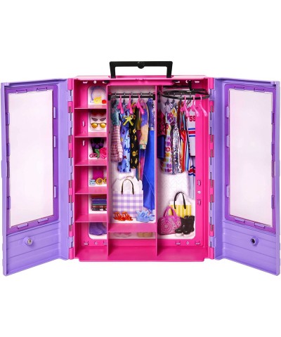 Fashionistas Ultimate Closet Portable Fashion Toy with Doll Clothing Accessories and Hangers Gift for 3 Years Old and Up $60....