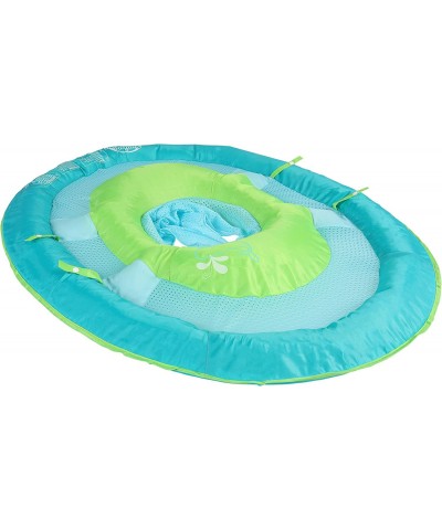 Baby Spring Float with Canopy - Inflatable Float for Children with Detached Floating Toys and UPF Sun Protection - Aqua/Green...