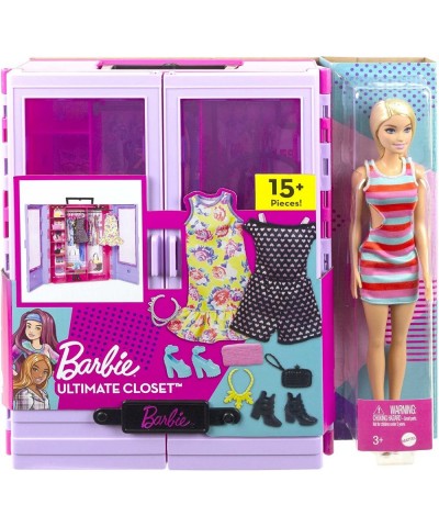 Fashionistas Ultimate Closet Portable Fashion Toy with Doll Clothing Accessories and Hangers Gift for 3 Years Old and Up $60....