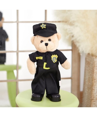 Singing Police Teddy Bear Dancing Plush Bear Toy Musical Stuffed Animal in Justicial Uniform Electric Interactive Animated Gi...