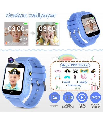 Smart Watch for Kids with 26 Puzzle Games HD Touch Screen Camera Video Recorder Music Alarm Calculator Calendar Flashlight Pe...