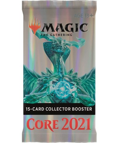 Magic: The Gathering Core Set 2021 (M21) Collector Booster | 15 Cards | Min. 4 Rares Per Pack $51.32 Card Games