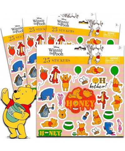 Winnie The Pooh Sticker Packs with Over 150 Colorful Stickers Featuring Pooh Tigger Piglet and More Yellow $15.75 Kids' Stickers