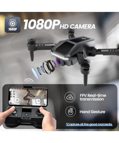 Drone for Kids with 1080P HD Camera HS430 RC Mini Drones Quadcopter with WiFi FPV Live Video Circle Fly Throw to Go Toys for ...