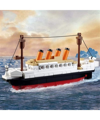 Building Blocks for Titanic ShipBoat 3D Model Educational Gift Toys for Children 194PCS $32.12 Early Development & Activity Toys