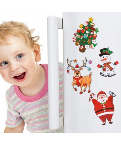 Make a Face Stickers Sheets 24 Sheets Make Your Own Reindeer Elf Snowman Mix and Match Stickers DIY Stickers for Kids Art Cra...