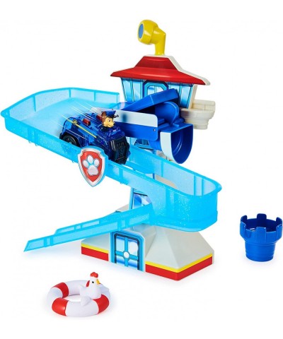 Paw Patrol Adventure Bay Bath Playset with Light-up Chase Vehicle Bath Toy for Kids Aged 3 and up $45.35 Bathtub Toys