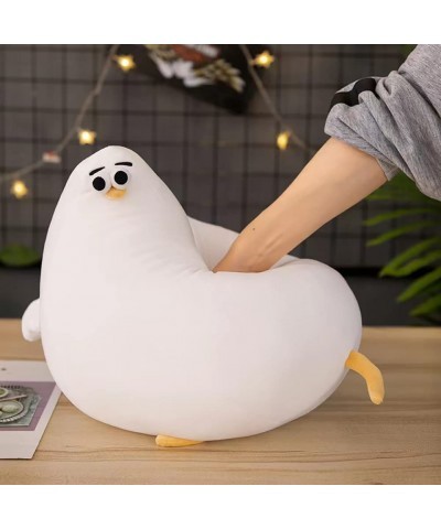 Seagull Plush Pillow Fat Chicken Plush Toys Cartoon Mother Hen Doll Birthday Xmas Gift for Kids (10.23inch) $18.97 Plush Figu...