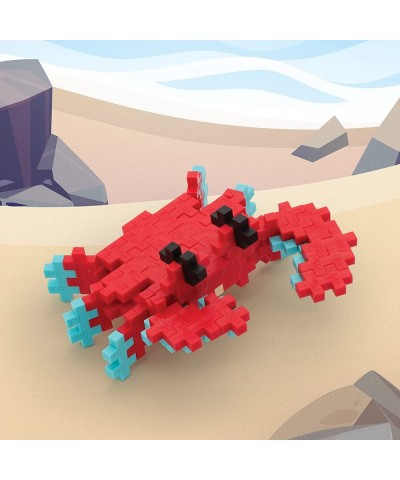 Mini Maker Tube - Crab - 70 Piece Construction Building Stem / Steam Toy Interlocking Mini Puzzle Blocks for Kids $15.98 Toy ...