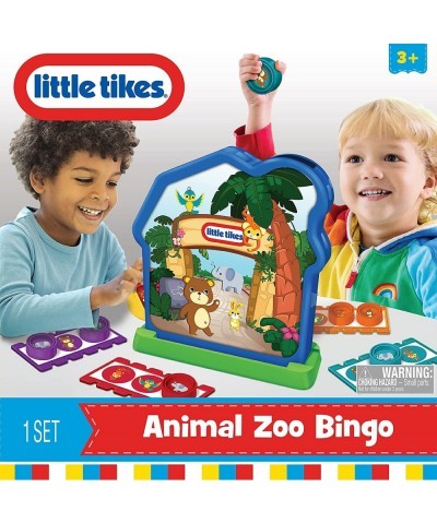 Little Tikes Animal Zoo Bingo Multi-Player Kids Game Multicolor $33.80 Board Games