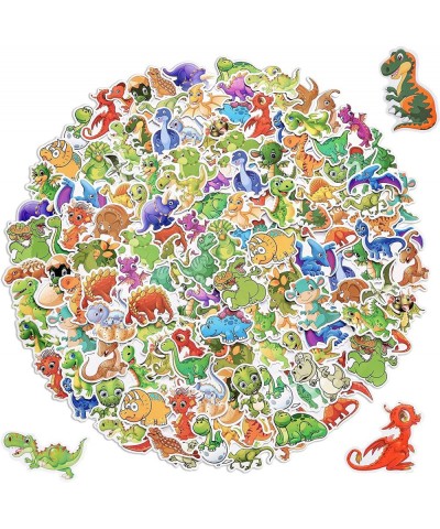 50 PCS Cute Dinosaur Stickers Water Bottle Stickers for Kids Dino Stickers Bulk Teacher Reward Dinosaur Cartoon Stickers for ...