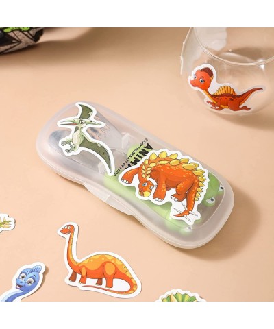 50 PCS Cute Dinosaur Stickers Water Bottle Stickers for Kids Dino Stickers Bulk Teacher Reward Dinosaur Cartoon Stickers for ...