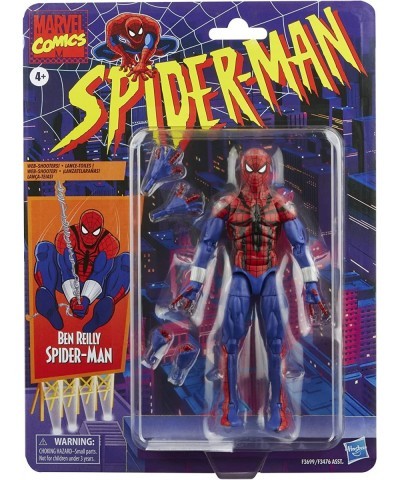 Marvel Legends Series 6-inch Ben Reilly Action Figure Toy Includes 5 Accessories: 4 Alternate Hands 1 Web Line FX $53.73 Acti...