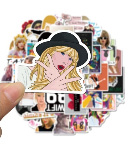 Female Pop Singer Stickers 50PCS Water Bottle Waterproof Vinyl Cute Hydroflask Stickers for Laptop Skateboard Luggage Compute...