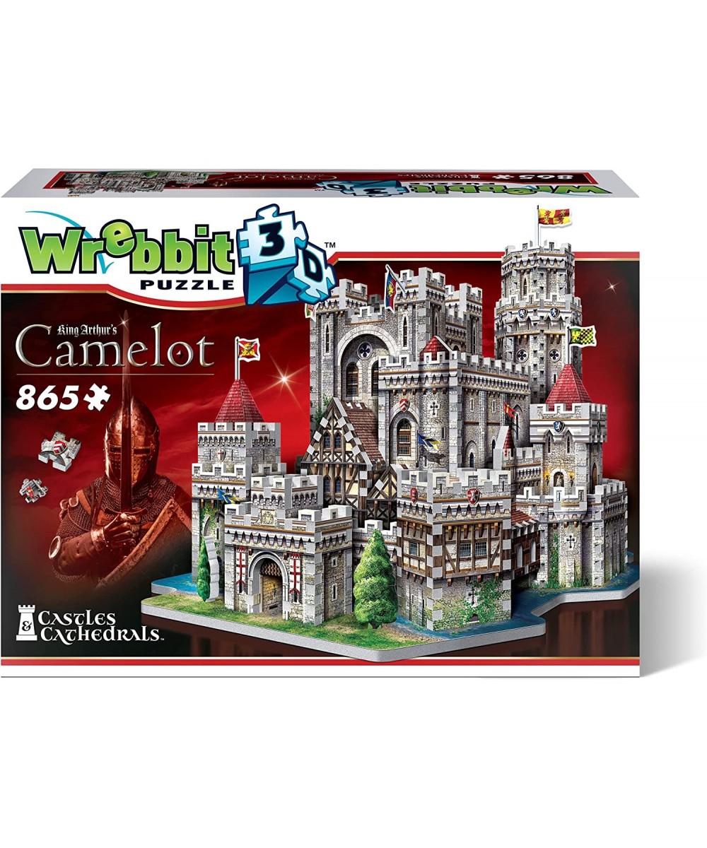 King Arthur’s Camelot 3D Jigsaw Puzzle - 865 Pieces $80.17 3-D Puzzles