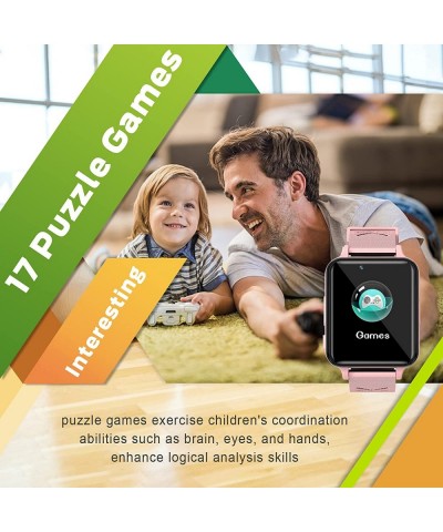 Smart Watch for Kids Girls Boys - Kids Smart Watch for 4-12 Years with Games Music Player Alarm Clock Camera Calculator Calen...