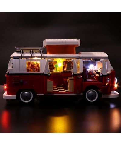 LED Lighting Set for Lego Creator Expert Volkswagen T1 Camper Van Building Block Model Creative Led Lights for Lego 10220 Con...