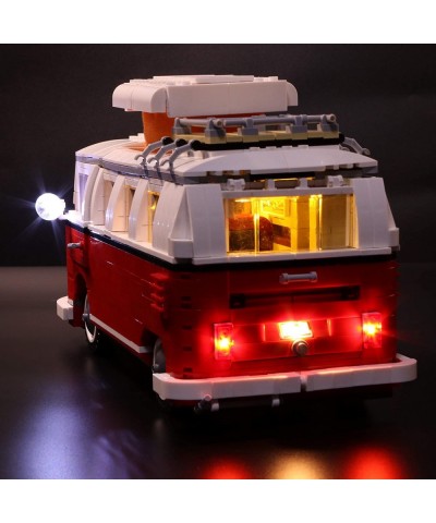 LED Lighting Set for Lego Creator Expert Volkswagen T1 Camper Van Building Block Model Creative Led Lights for Lego 10220 Con...