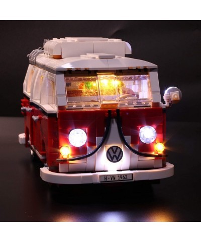 LED Lighting Set for Lego Creator Expert Volkswagen T1 Camper Van Building Block Model Creative Led Lights for Lego 10220 Con...