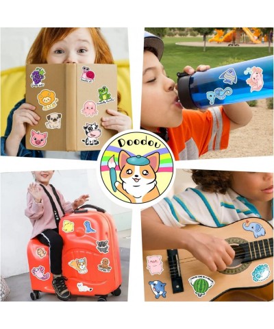 300pcs Water Bottle Stickers for Kids Cute Vinyl Sticker for Laptop Computer Notebook World of Animals Sticker Pack for Child...