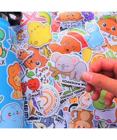 300pcs Water Bottle Stickers for Kids Cute Vinyl Sticker for Laptop Computer Notebook World of Animals Sticker Pack for Child...