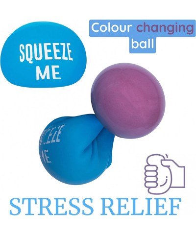 Squeezes Large Giant Stress Balls Color Changing Anxiety and Stress Reliever for Children Adults- Durable Strong Squishy and ...