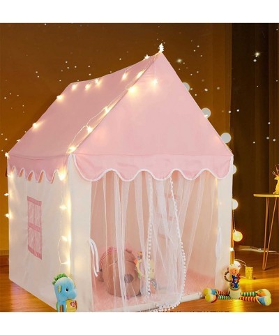 Kids Play Tent for Girls Princess Tent Pink Castle Playhouse for Toddlers Indoor and Outdoor Girls Tent $88.17 Kids' Playhouses