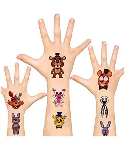 Video Game Party Favor Temporary Tattoos for Five Nights at Freddy Birthday Party Decorations supplies for Kids (10 Sheet) $1...