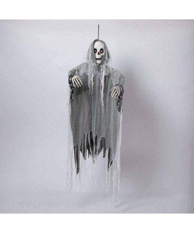 Animated Clamoring Reaper Skeleton Ghoul Halloween Decoration Multiple Phrases $56.53 Gags & Practical Joke Toys