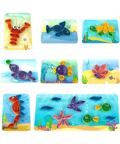 Spyrosity Ocean – Amazing Ocean Theme Pack for Fun Quilling Activity - Quick & Easy Arts & Crafts Kit – Creative Toy for Boys...